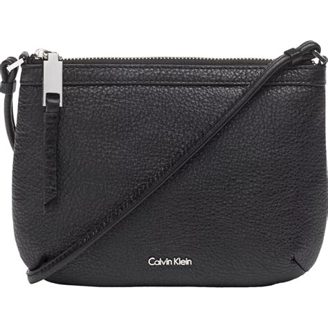 calvin klein leather crossbody bag.